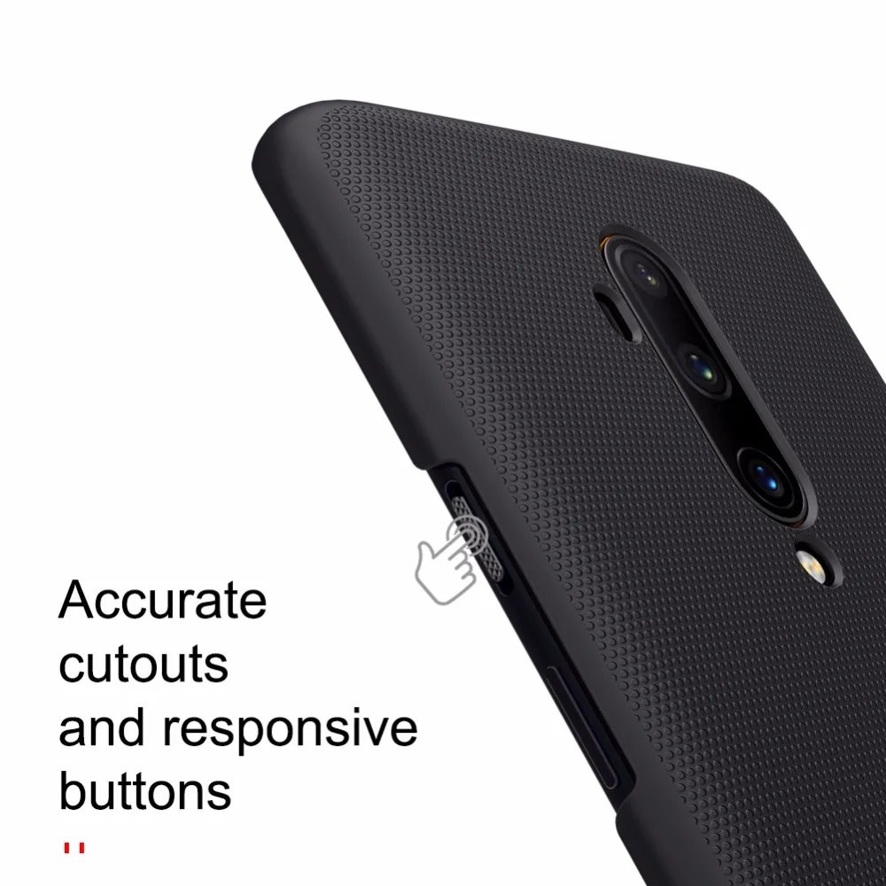 Чехол для oneplus 7T Pro, чехол 1+ 7T pro NILLKIN, суперматовый матовый чехол-накладка из поликарбоната для oneplus 7T Pro, Подарочный держатель