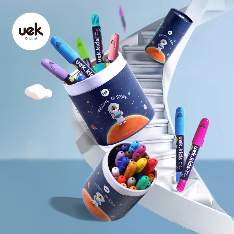 12 шт. карандаш Портативный для малышей студентов безопасный масляная пастель