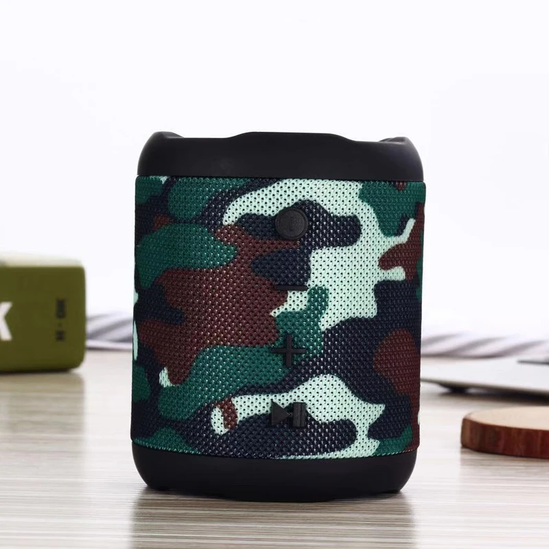 Camouflage Портативный bluetooth-динамик Портативная звуковая система 10 Вт стерео музыка объемная влагостойкая уличная Колонка TF USB AUX - Цвет: Camouflage