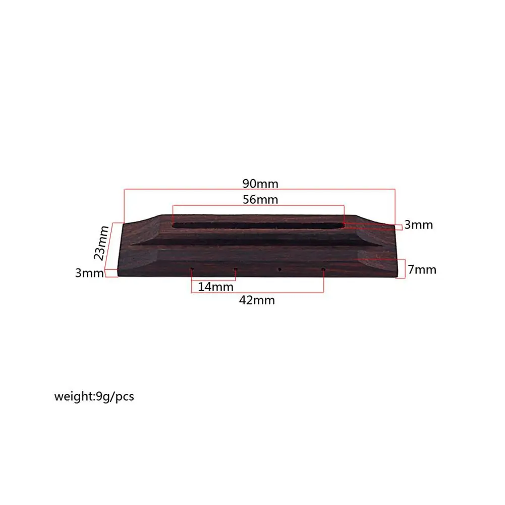 

Mounchain Ukulele Bridge Professional Ukulele Accessory Repair Production Materials Accessories
