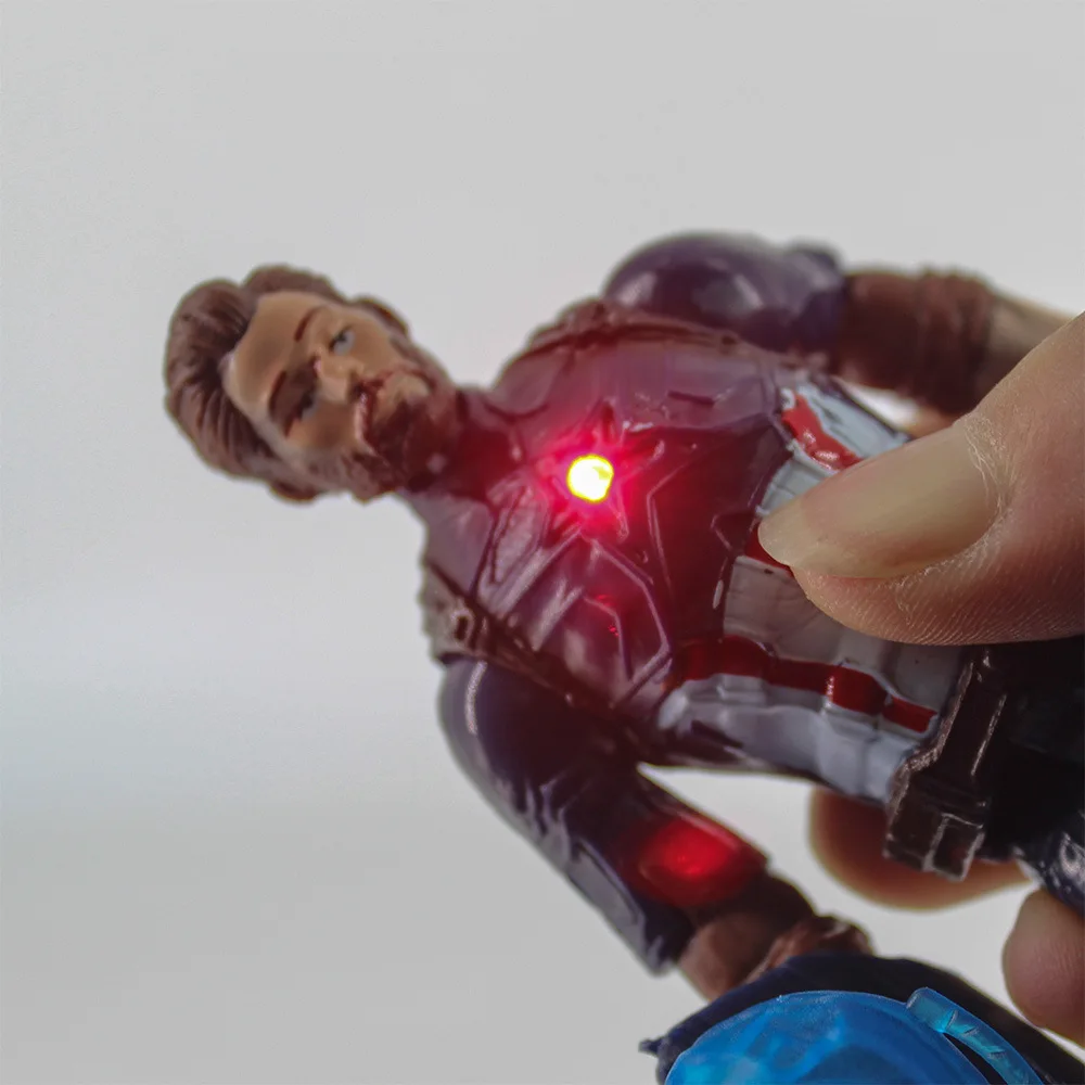 Фигурка героя Marvel Мстители куклы Халк Железный человек Человек паук звезда