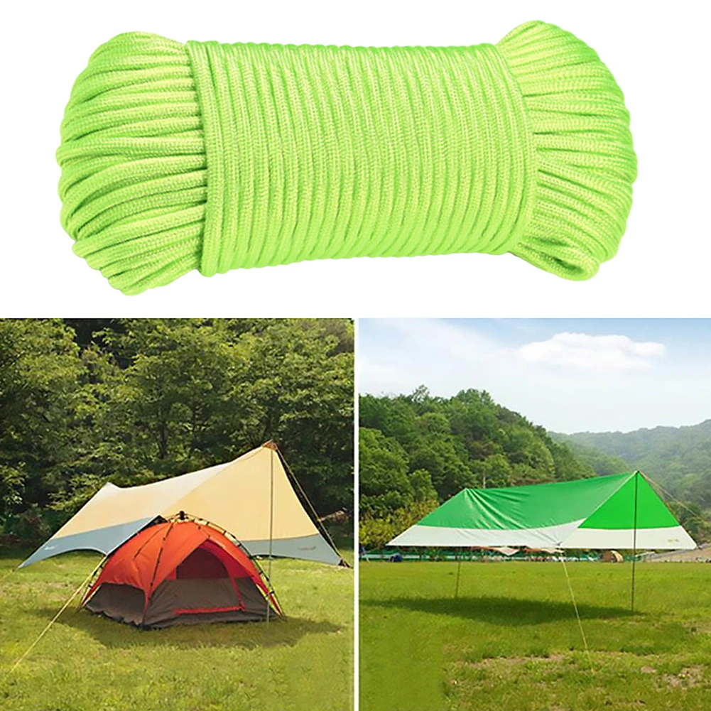 

Multi-function Tactical Single Point Belt Outdoor Survival Camping Parachute Cord Lanyard 31m 10 Strand Cores Paracord