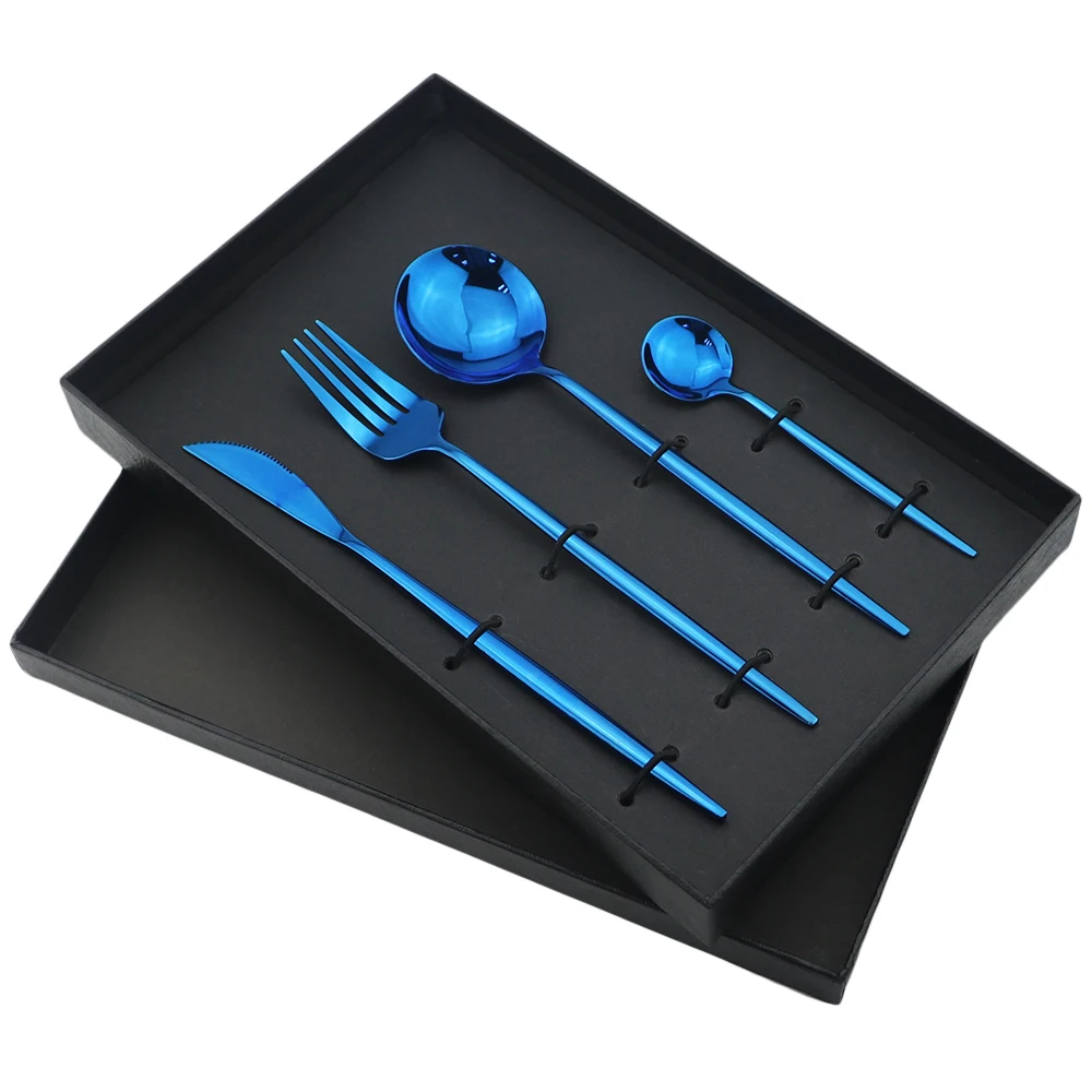 Набор столовых приборов из нержавеющей стали 304 вилка нож ложка | Дом и сад