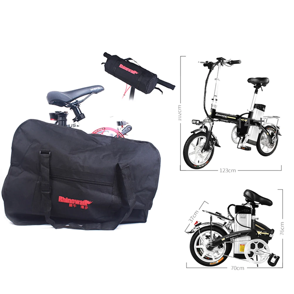 Carrier Bag Pouch Transport Portable Bycicle Accessories Storage Large Packing Waterproof Travel Loading For Folding Bike |