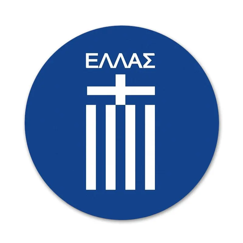 58 мм греческий флаг кухонный домашний декор холодильник магнитные наклейки