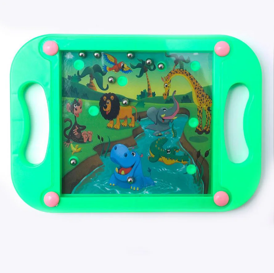 Новый стальной лабиринт головоломка игрушки мяч Забавная детская игрушка для