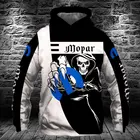 Мужская толстовка с капюшоном, с 3D-принтом, Chrysler, Эксклюзивная Мужская весенне-осенняя уличная Толстовка большого размера, логотип Mopar, 2021