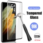 Для Galaxy S21 ультра 5G Смартфон протектор экрана для Samsung S21ultra стекла с защитой от отпечатков пальцев закаленное защитная пленка на Samsung Galaxy 21