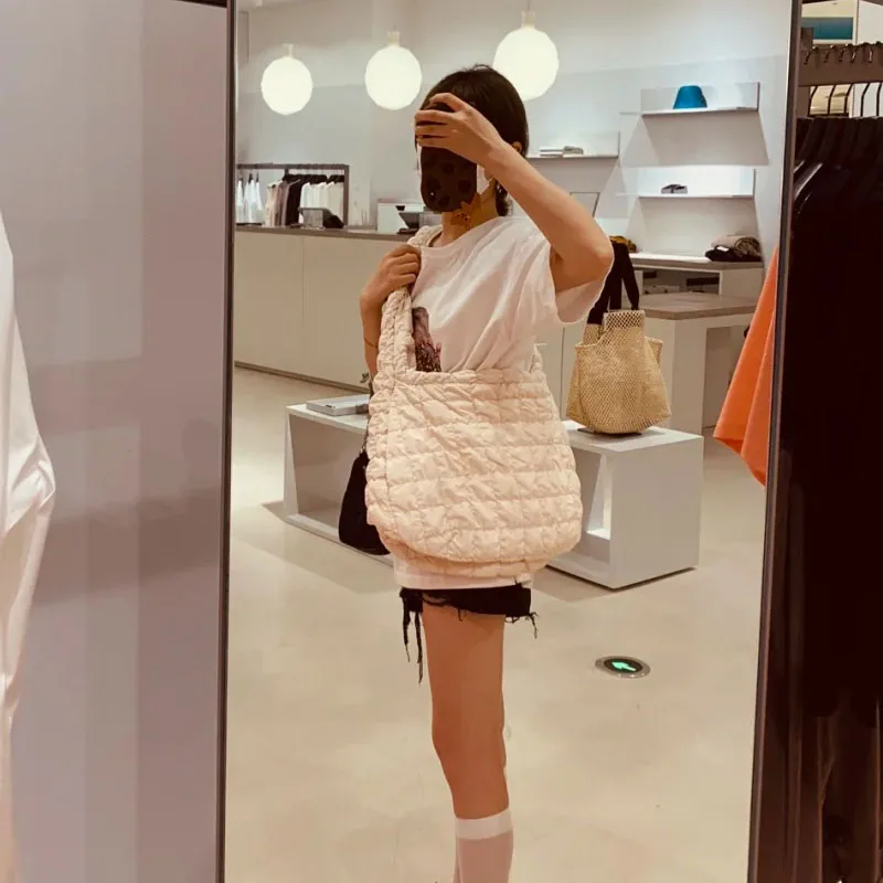 

Fashion Fold Ladies Hobos Baguette Large Capacity Women Purses Crossbody Bags Simple Design Women Travel Casual Tote Handbags