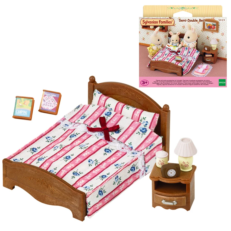 Sylvanian Families кукольный домик мебель аксессуары полу двойной спальный набор без