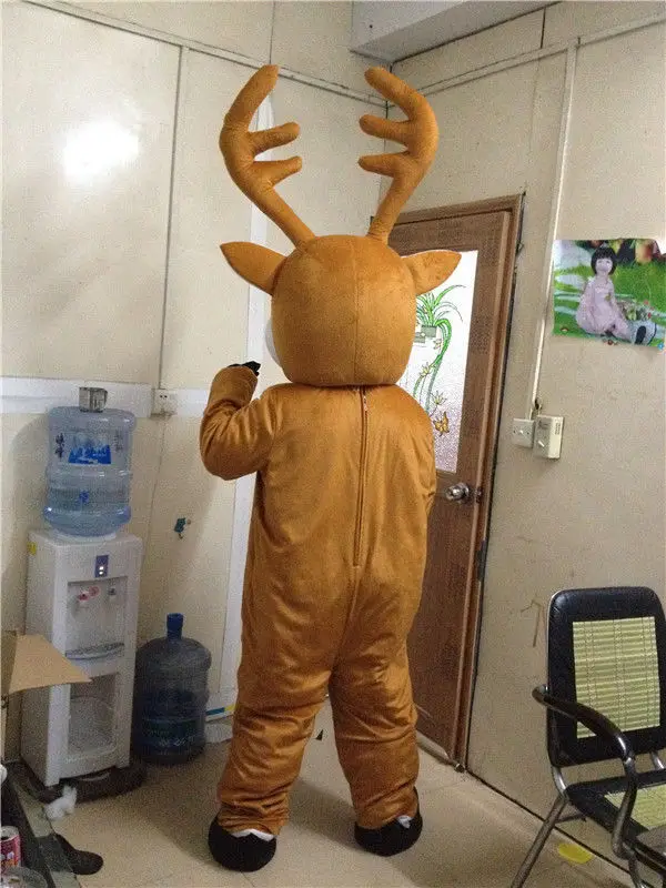

Reindeer Mascot Costume Stui Adult Parade Cosplay Festival Party Game Dress