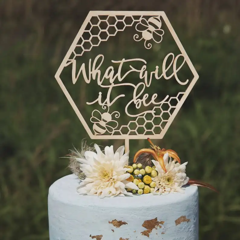 Коврик для торта с надписью Пол ревер топпер в виде пчелы украшение честь