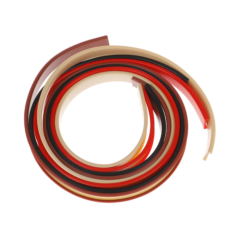 

1PC 1M Adhesive U Edge Banding Tape PVC Veneer Sheet For Furniture Cabinet Table Edge Guard Protector Seal Strip Decor