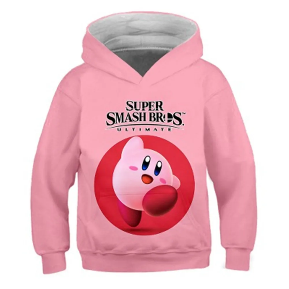 Косплей 3D супер разбивать Брос. Детская толстовка с капюшоном и длинным