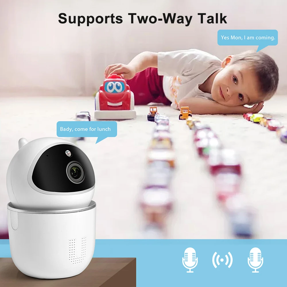 Smart Home WIFI Camera 1080P Wireless IP Motion Detection Security TF Card Record Voice/APP Remote Control | Электроника