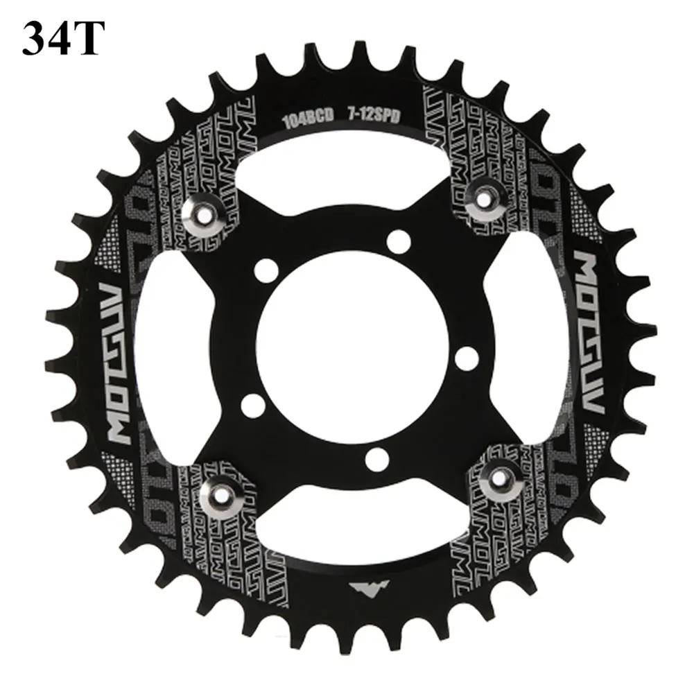 

104BCD E-bike Chainring + Adapter For Bafang BBS01/BBS02 Mid Drive Motor Electric Bicycle Stainless Steel 32T 34T 36T 38T