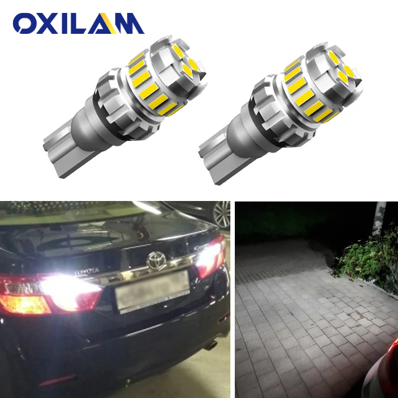 2 шт. T15 светодиодный резервные фары заднего хода автомобиля для Toyota CHR RAV4 Camry Auris Hilux Prius Celica Ipsum Verso Wish лампа BA15S 7440 W21W
