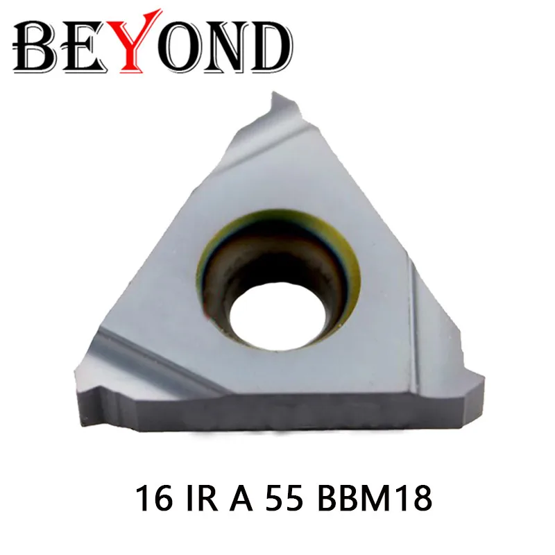 

BEYOND 16 IR A 60 16IR A 55 BBM18 carbide inserts for internal threading turning tool holder lathe cutter SNR 0016 SEL SNR0020