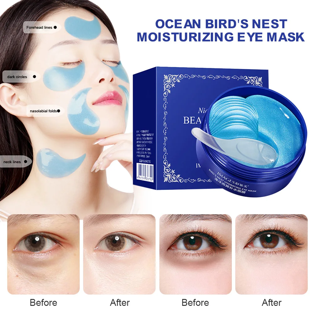 Патчи под глаза Антивозрастные маскирующая эластичная питательная маска для