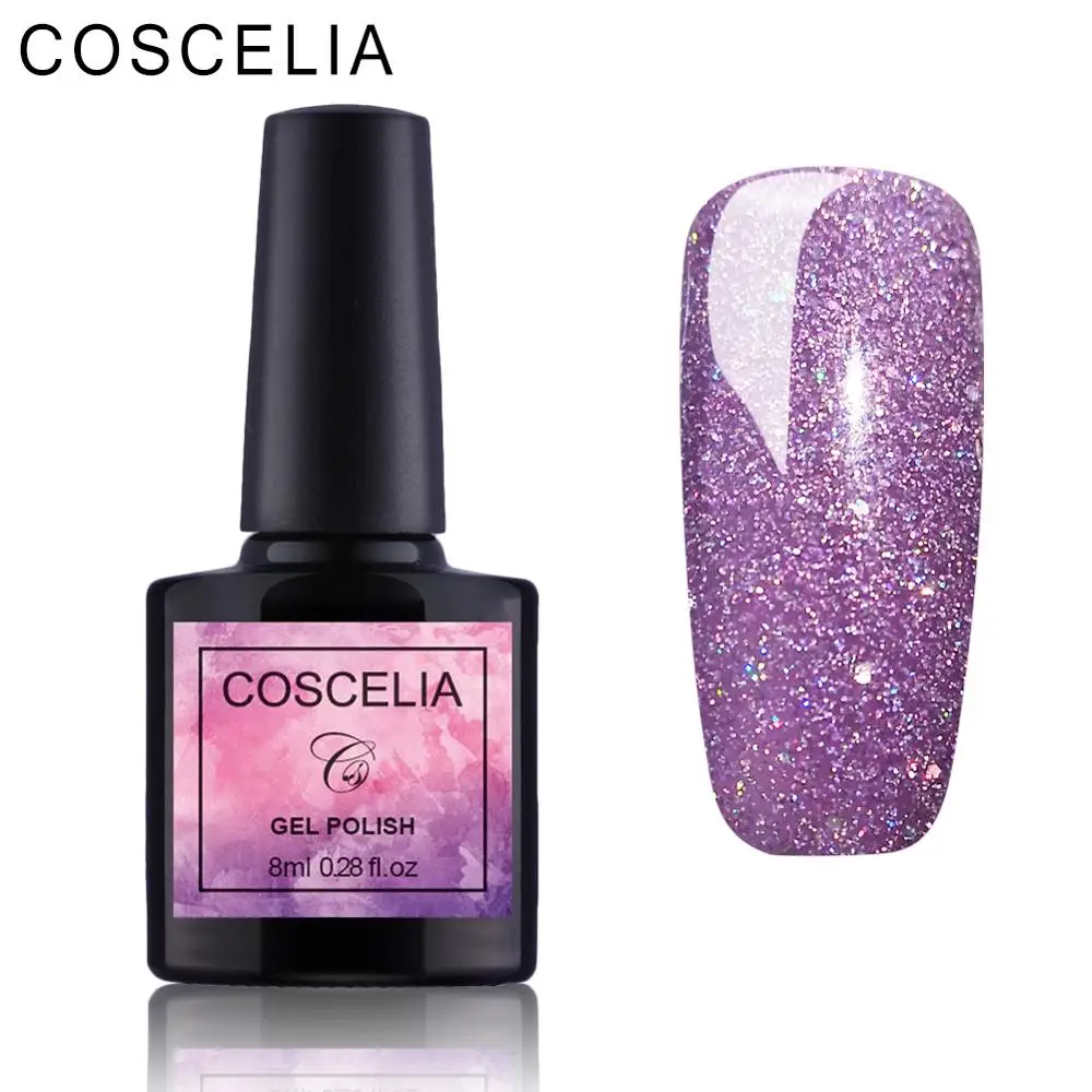 COSCELIA 8ML40 цветов УФ гель лак для ногтей маникюрные инструменты для дизайна ногтей долговечный впитывающий гель для ногтей