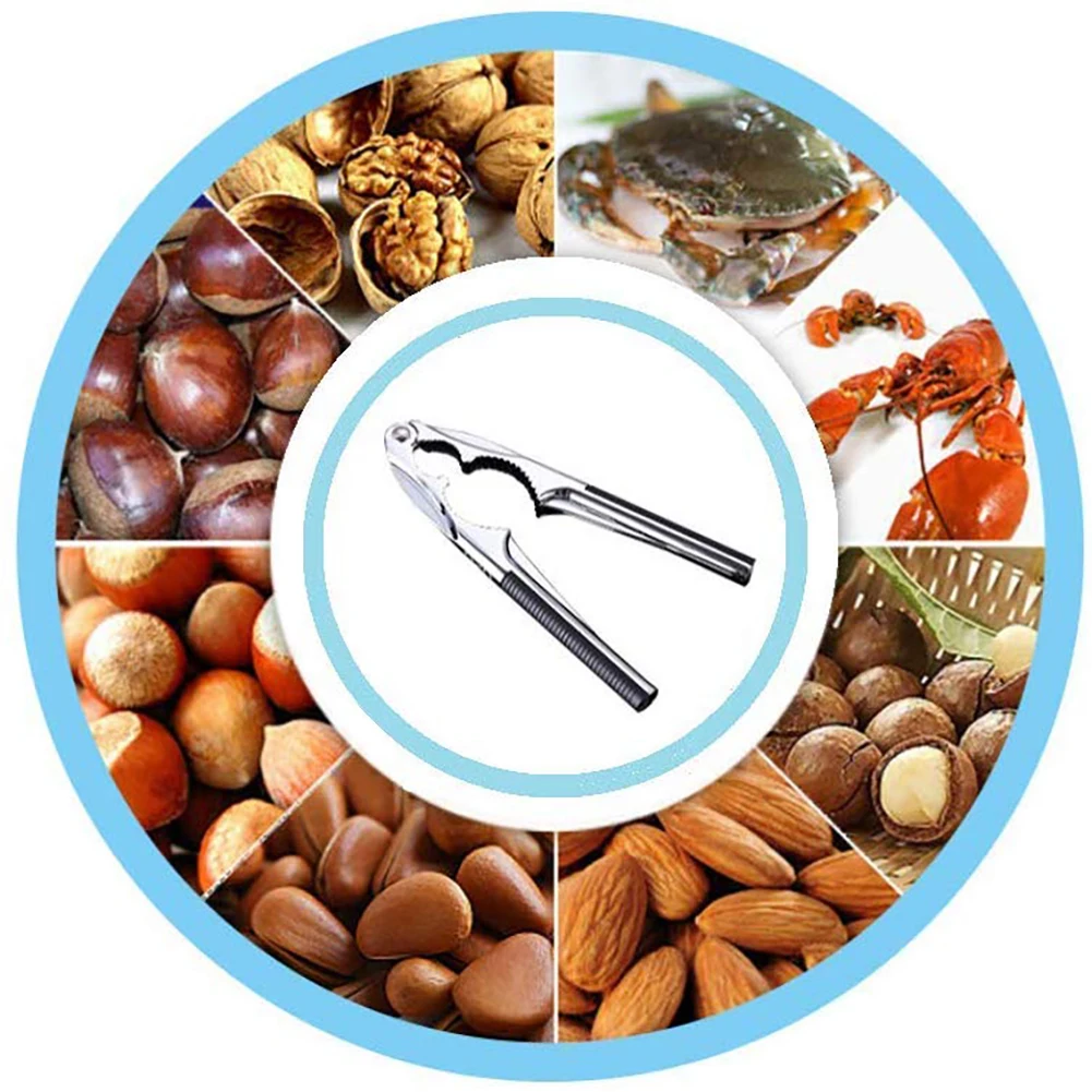 

Nut Tongs+ Pine Nut Clip Durable and Practical Suitable for Opening Hazelnuts/Walnuts/Peanuts/Pistachios