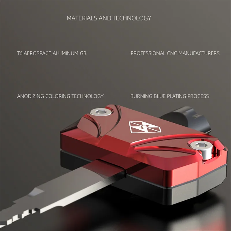 Чехол для ключей от мотоцикла корпус SPIRIT BEAST из алюминиевого сплава аксессуары