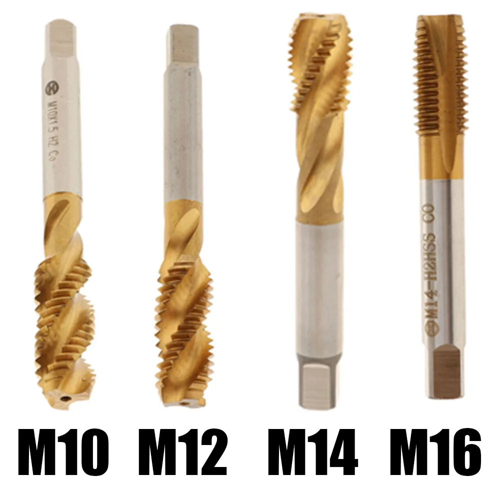 

M10 M12 M14 M16 Thread HSS Hand Tool Screw Thread Metric Tap Drill Bits DIY/Home/Construction/Engineering