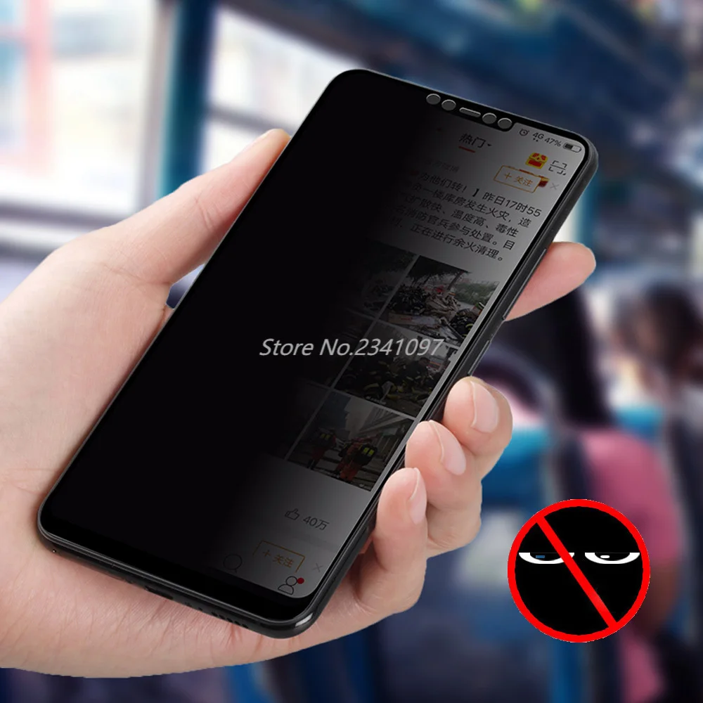 Закаленное стекло для конфиденциальности Poco X3 Xiaomi mi 9T 9X 9 SE 8 Pro противошпионская