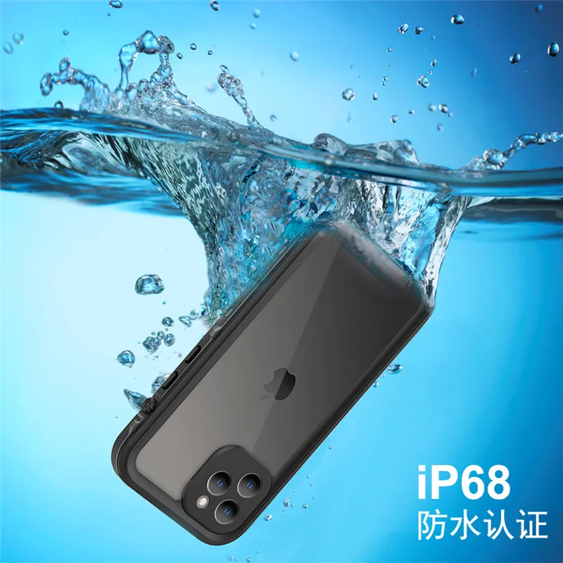 Водонепроницаемый чехол для iPhone 11 Pro Max 7Plus 8Plus XR с полной защитой IP69 IP68 | Мобильные