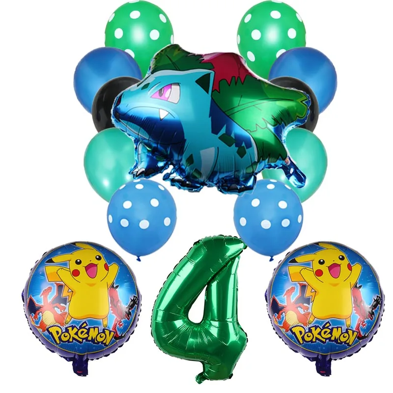 14 шт. серии Pokemon Пикачу Дженни черепаха алюминиевый детские трусы с рисунком