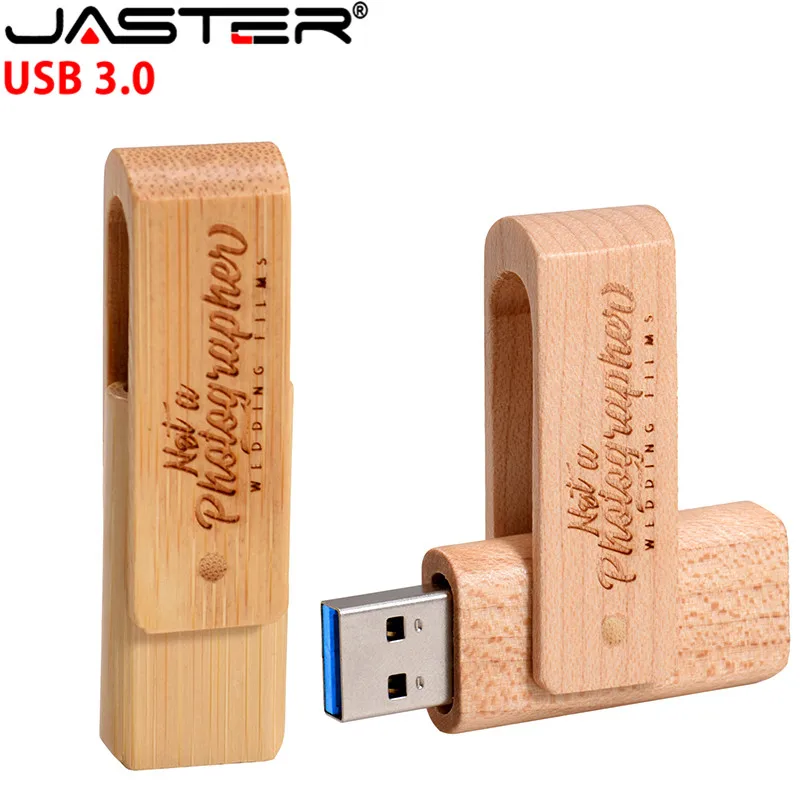 JASTER USB3.0 логотип клиента деревянный флеш-накопитель деревянная Флешка 4 ГБ 8 ГБ 16 ГБ 32 ГБ 64 Гб карта памяти(более 5 шт. бесплатный логотип