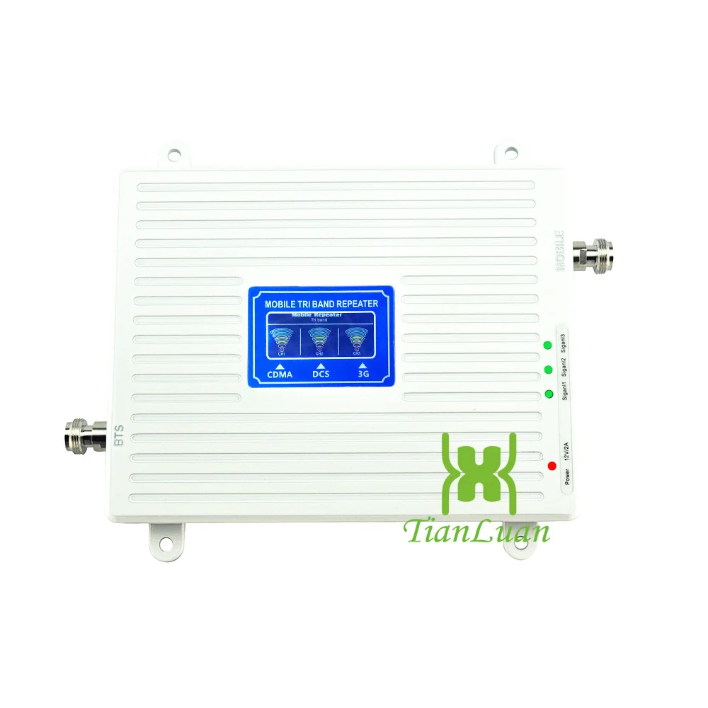 Полоса 5 CDMA 850 полоса 3 DCS LTE 1800 1 Вт 2100 МГц 2G 3G 4G Усилитель сотового сигнала