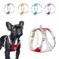 padded pet dog harness no pull dog reflective chest strap belt vest adjustable outdoor training protective harness