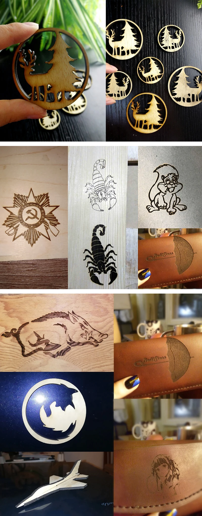 Модернизированный DIY CNC 3020 гравировальный станок, фрезерный станок для дерева, лазерный гравер, используется с поддержкой GRBL управления в автономном режиме
