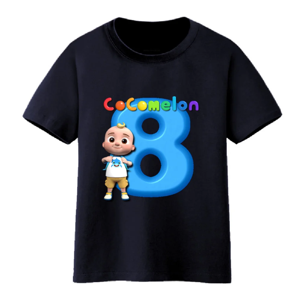 

Cocomelon No. 8 girls cotton kinder shirt 13 12 pink ensemble garcon 8 ans