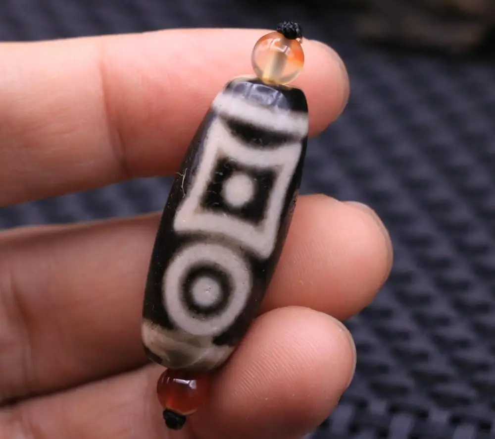 Королевский коллекционный энергетический Тибетский старый масляной Агат небо и