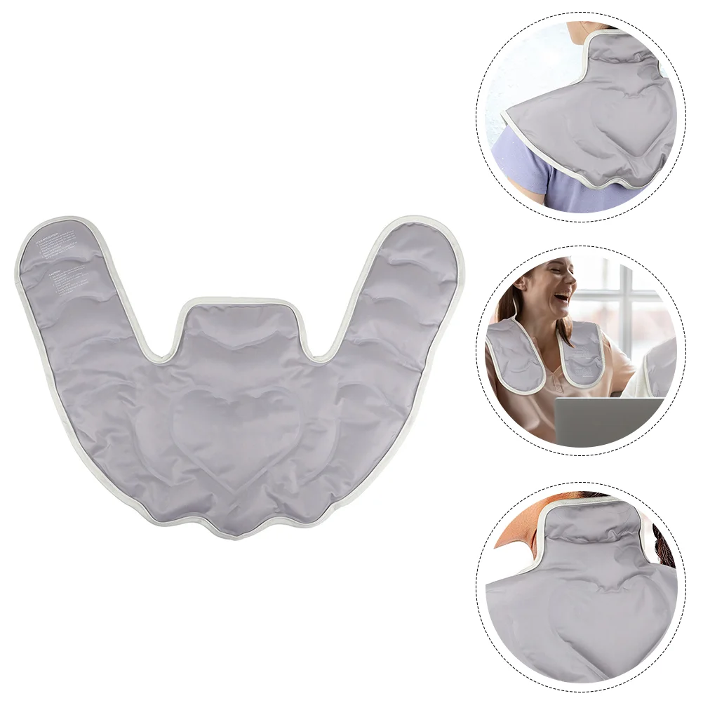 

1pc Household Shoulder Neck Pad Therapy Pain Relieve Shoulder Belt (Grey)