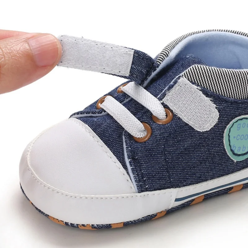 

Fashion Baby Boys Lace-Up Leisure Anti-Slip Shoes Casual Toddler Soft Soled First Walkers Shoes 0-18M13
