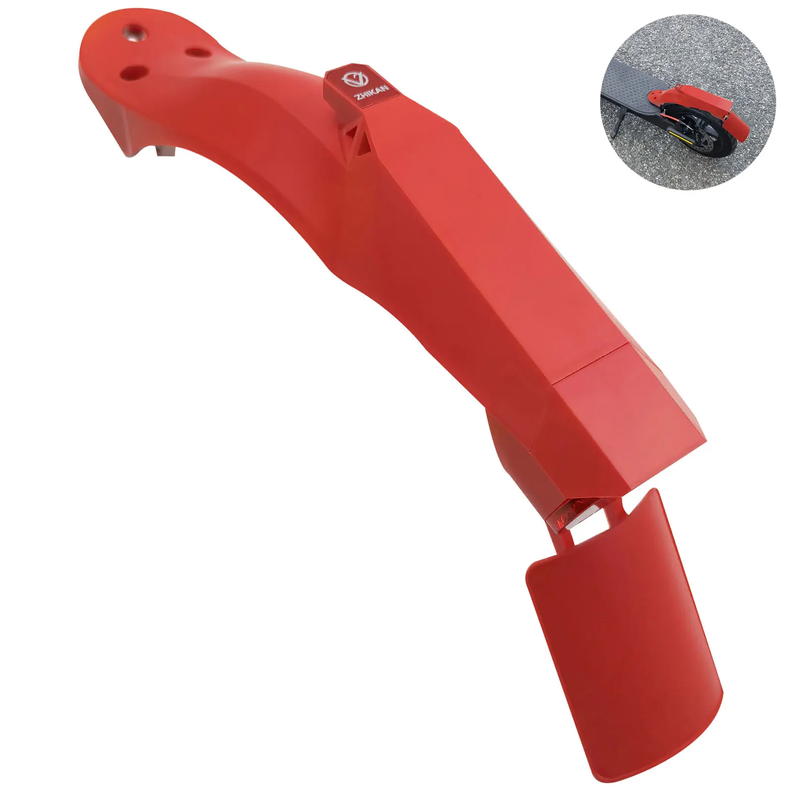 

Задний брызговик для электроскутера Xiaomi M365, защита от брызг, для задней части, с ярким задним светом, 1 комплект