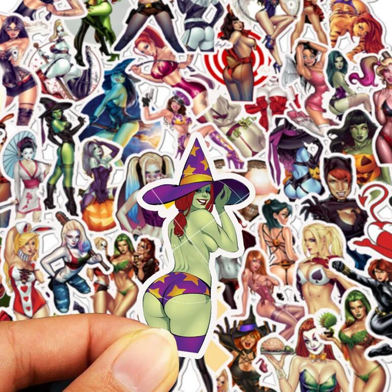 10/30/50 шт водонепроницаемые наклейки с мультипликационным принтом Billie Eilish
