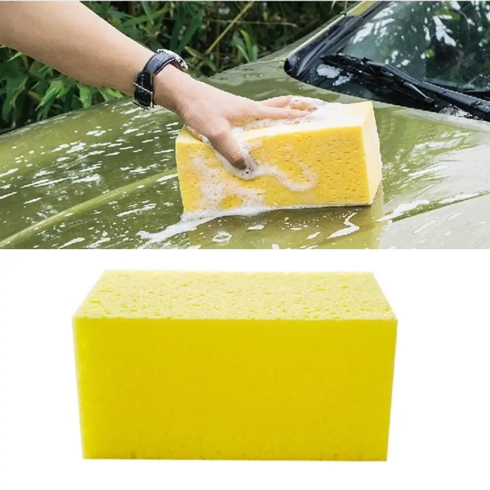 Car Wash Sponge For Choice Easy Hand-to-Go Honeycomb Big Macroporous Corral Cleaning Washing Block | Автомобили и мотоциклы