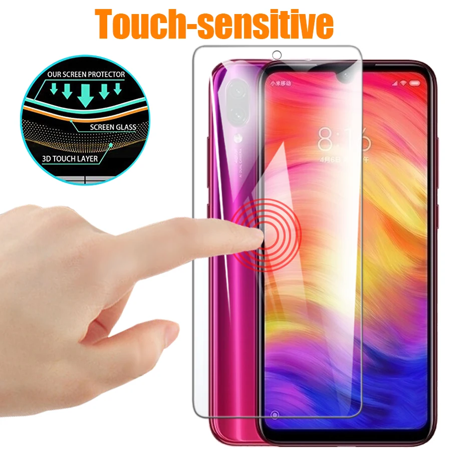 Protective glass on for xiaomi redmi note7 pro screen protector red mi note 7 armor cam tempered glas 7pro buy redmy rdmi mat 9h