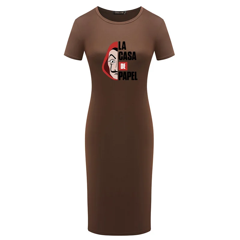 Женское сексуальное облегающее платье в интернет-магазине La Casa De Papel денег