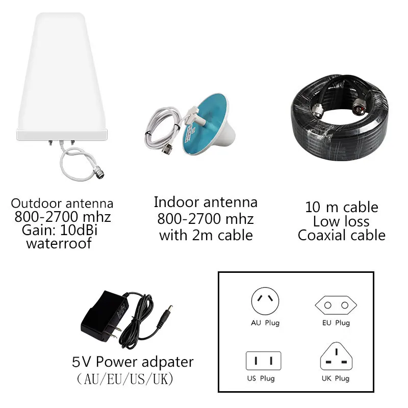 

lintratek GSM 4G Cellular signal communications amplifier 900 1800 DCS LTE 4G Signal booster smartphone GSM Internet repeater