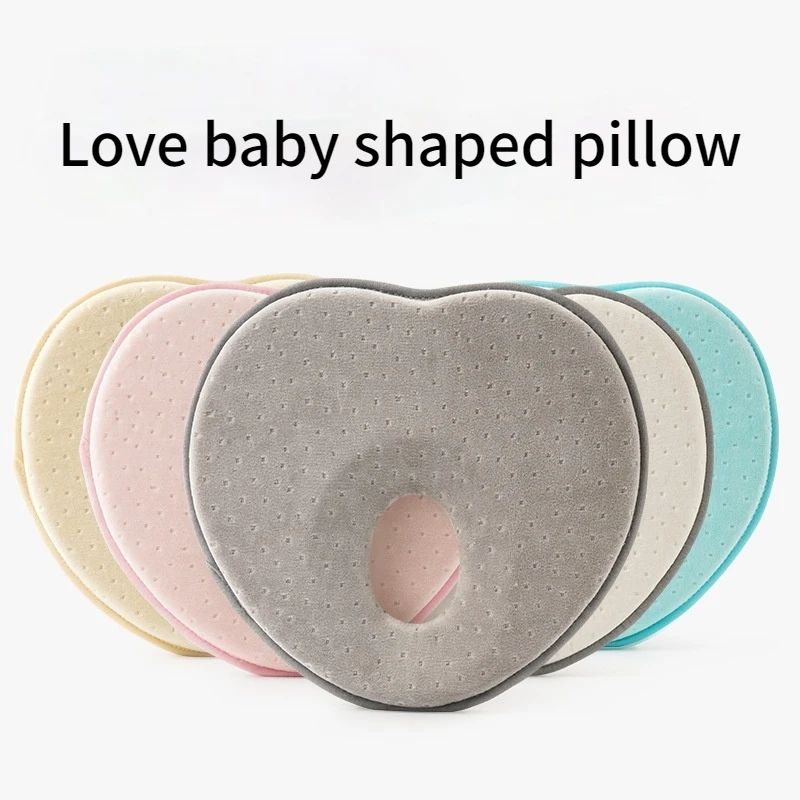 

Для новорожденных, детская наволочка с немнущаяся Подушка с головы и шеи ребенка Поддержка кроватка новорожденный плоская подушка для голо...