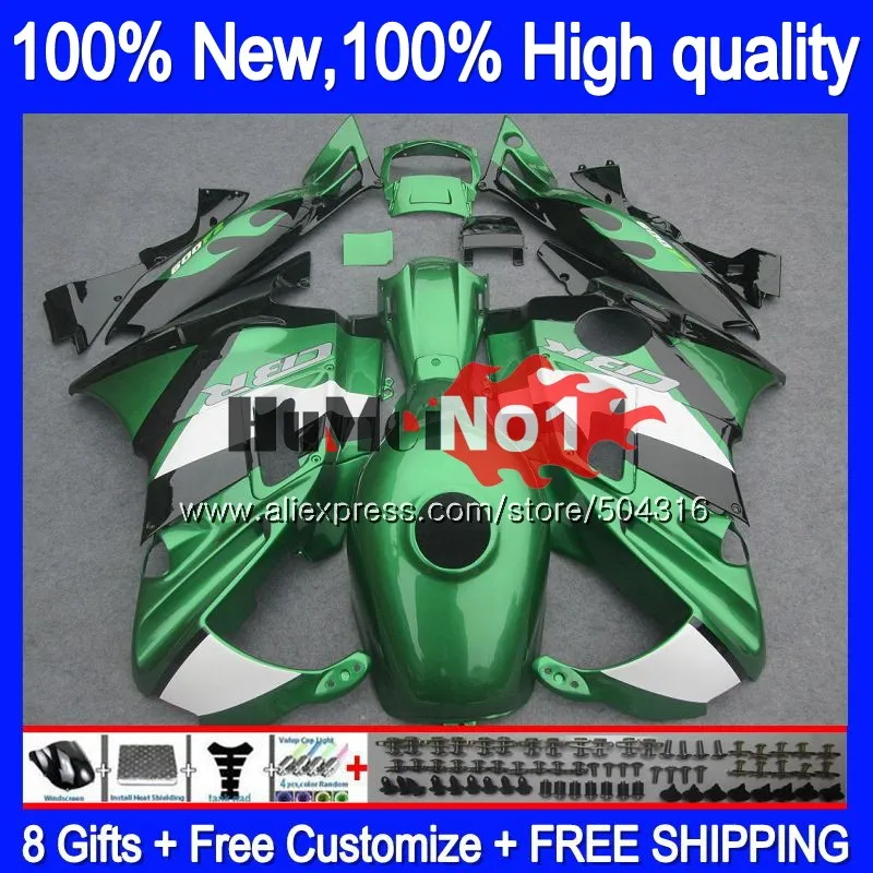 

Body +Tank For HONDA CBR600 F2 FS CBR600FS Green Gloss 1MC.34 CBR 600F2 600 F2 CBR600F2 1991 1992 1993 1994 91 92 93 94 Fairing