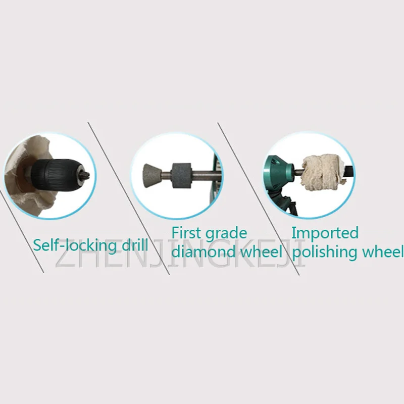 

220V Double-Headed Shoe Grinding Machine Motor Rotates Precision High Temperature Resistant New Type Grinder Self-Locking Drill