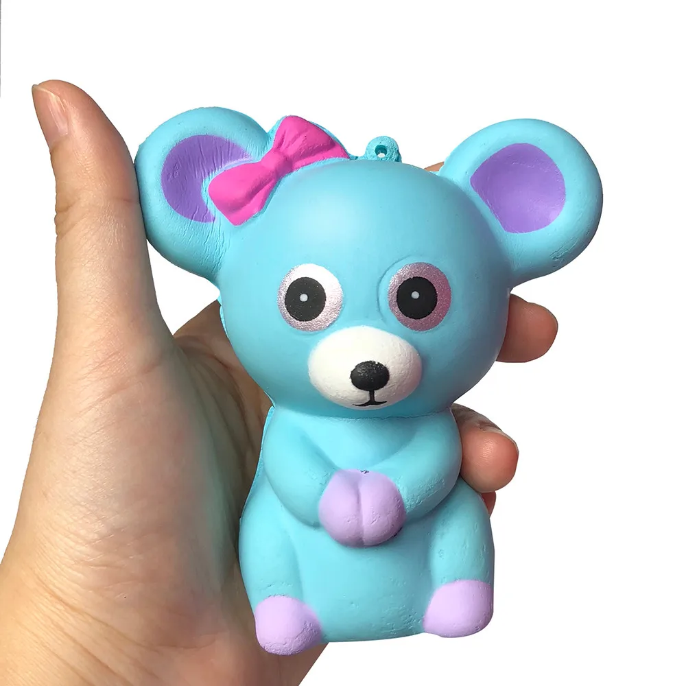 

Squishies Adorable Kawaii Bow Mouse Toy Slow Rising Cream Squeeze Pop It Antistress Fidget Toys Scented Stress Relief Toys