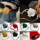 Сумка поясная женская, из кожи, с кисточками, на лето