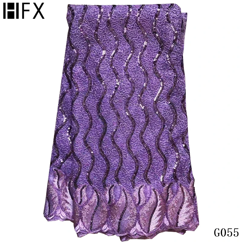 HFX африканская кружевная ткань швейцарское кружево хлопок сухая высокое